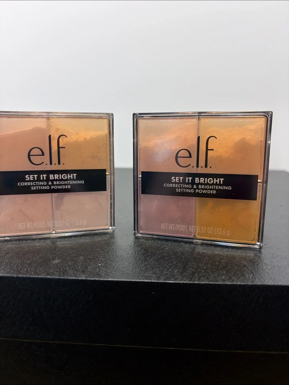 e.l.f. Set It Bright Correcting & Brightening Powder - light/medium and med tan